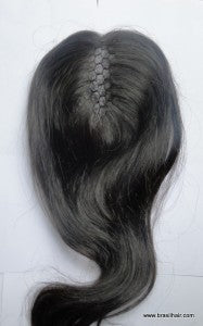 Complément capillaire à maille sur filet - Lisse - Dawalishop