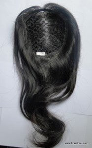 Complément capillaire à maille sur filet - Lisse - Dawalishop
