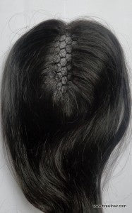 Complément capillaire à maille sur filet - Lisse - Dawalishop